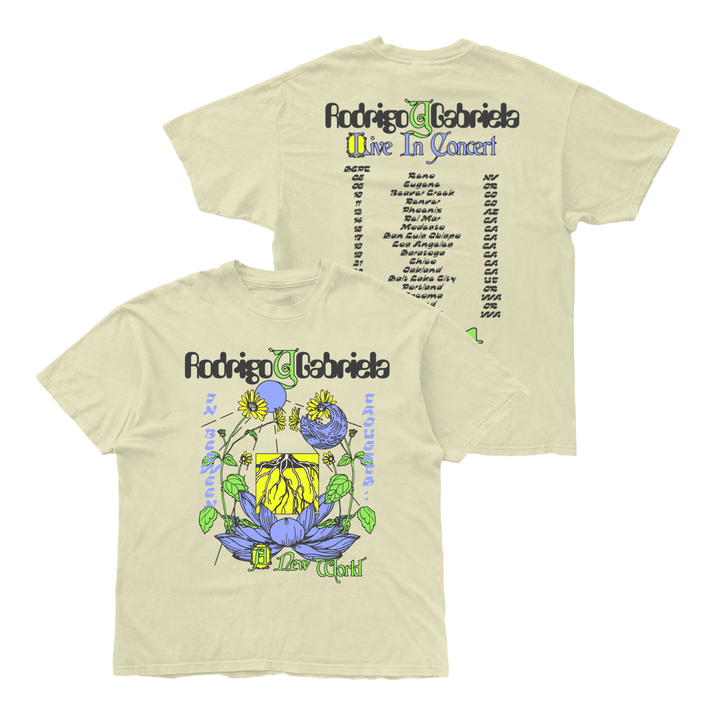 Land And Water 2024 Tour T-Shirt