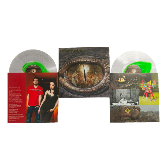 Rodrigo y Gabriela S/T Crocodile Green Vinyl - 2xLP